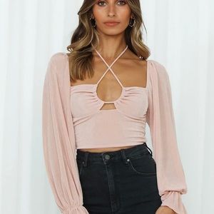 Hello Molly Crop Top Size Small